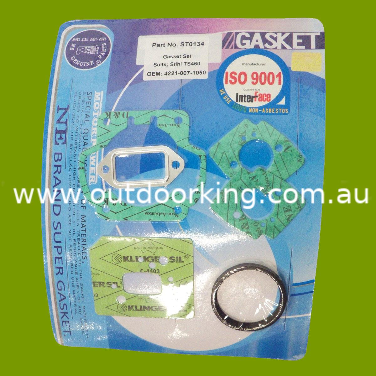 (image for) Stihl TS460 Gasket Set 4221 007 1050, ST0134