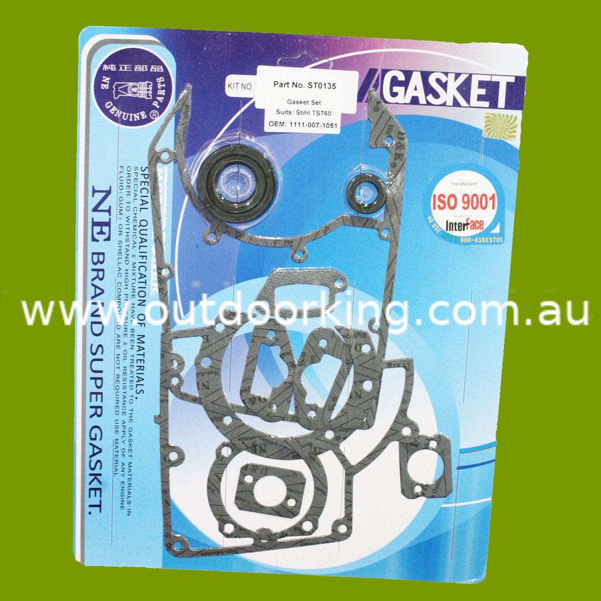 (image for) Stihl TS760 Gasket Set 1111 007 1051, ST0135