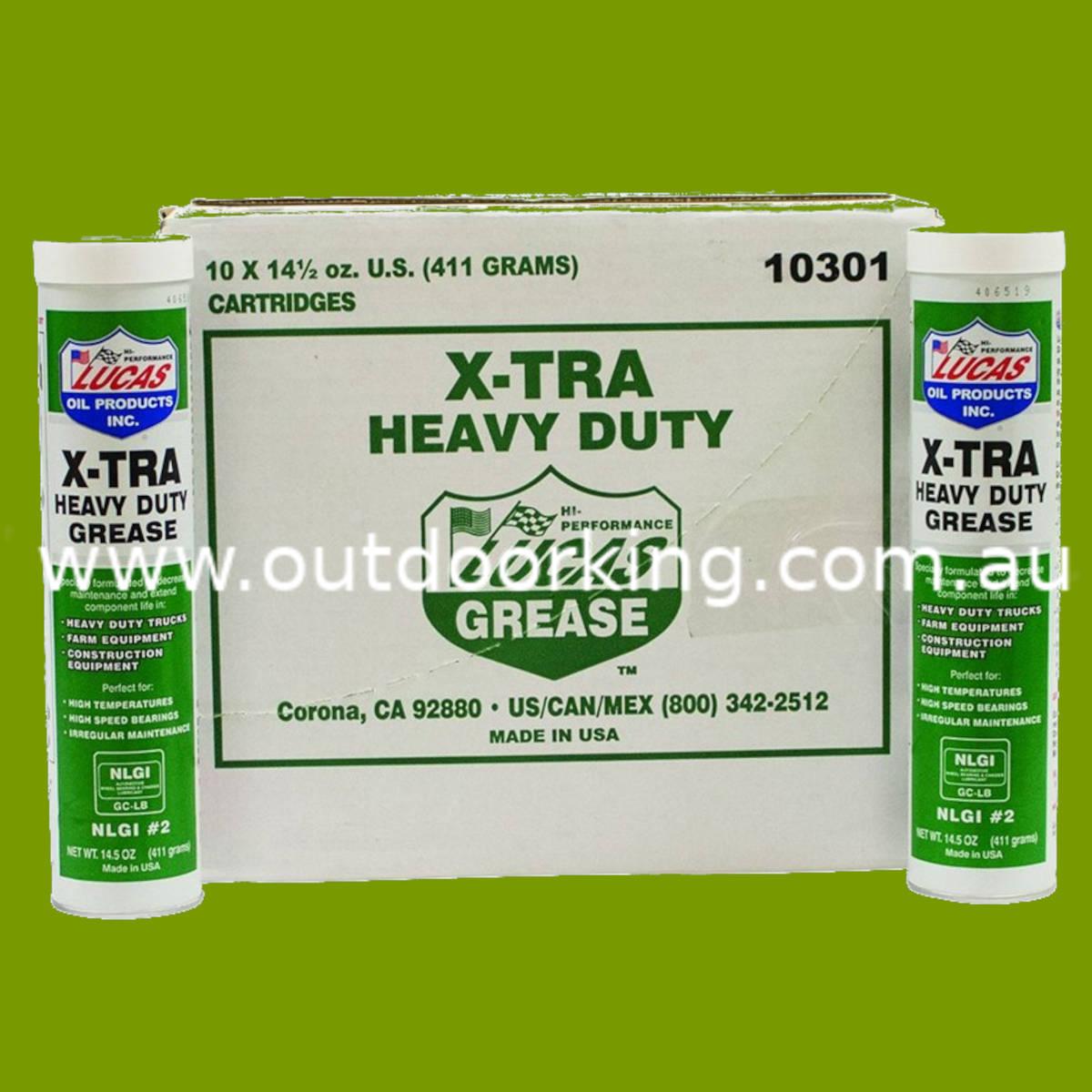 (image for) LUCAS OIL XTRA HD GREASE(PK10), 051-535, STE051-535