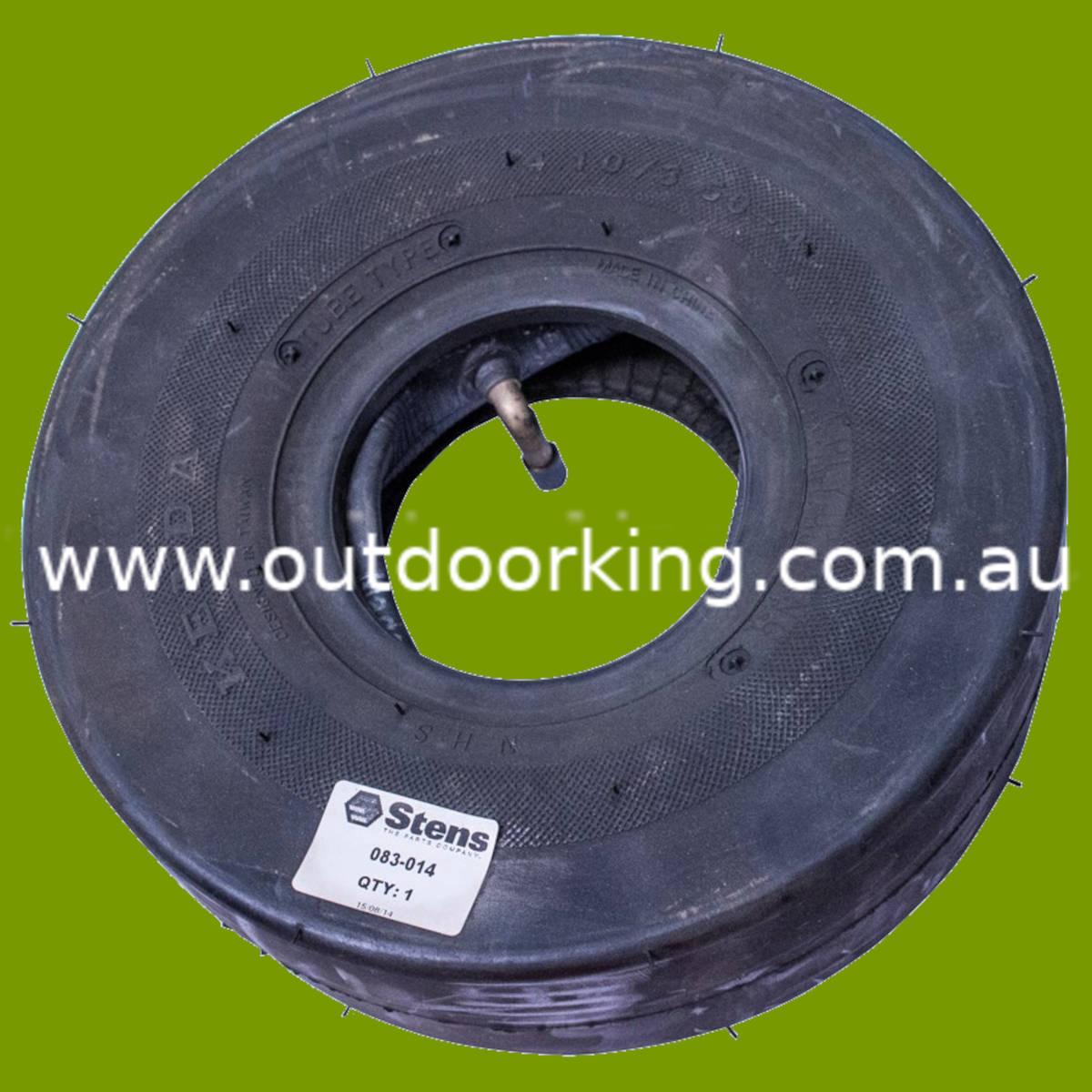 (image for) TYRE KENDA 4.10X3.50-4SM/TUBED, 083-014, STE083-014