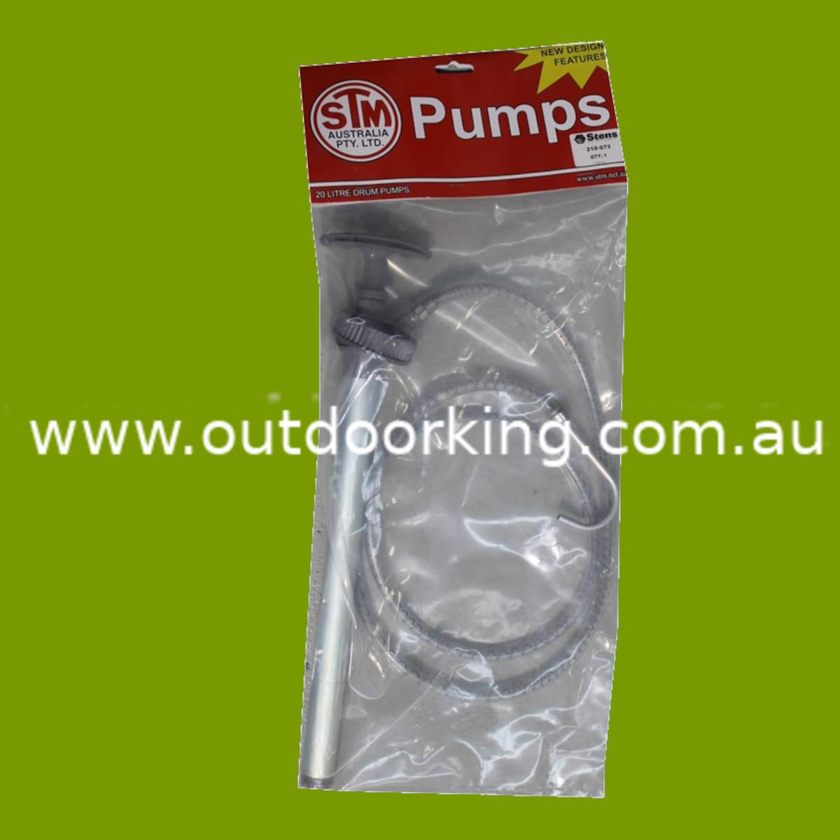 (image for) DRUM PUMP& HOSE THIN BARB 20LT, 210-073, STE210-073