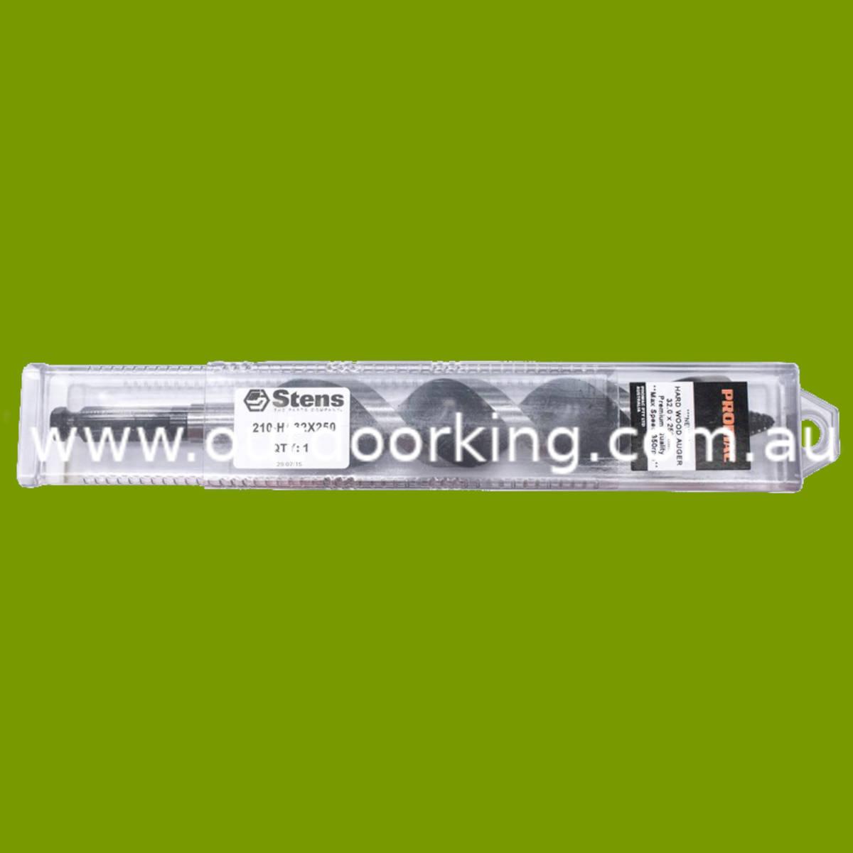 (image for) PROMAC H/WD AUGER 32MM X 250MM, 210-HA32X250, STE210-HA32X250