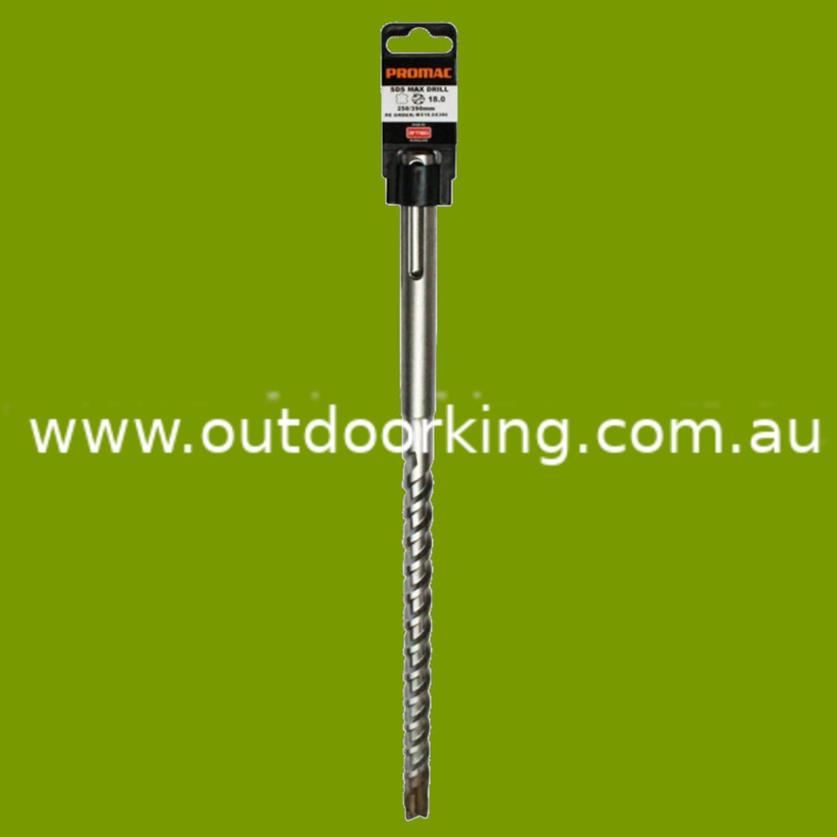 (image for) X-HEAD MASON DRILL 18MMX390MM, 210-MAX18X390, STE210-MAX18X390