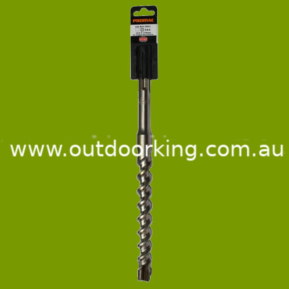 (image for) X-HEAD MASON DRILL 24MMX370MM, 210-MAX24X370, STE210-MAX24X370