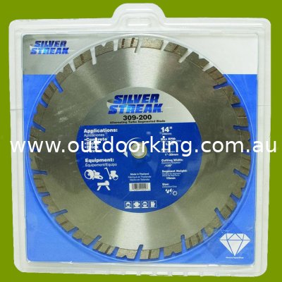 (image for) 14" ALT TURBO SEGMENTED BLADE, 309-200, STE309-200