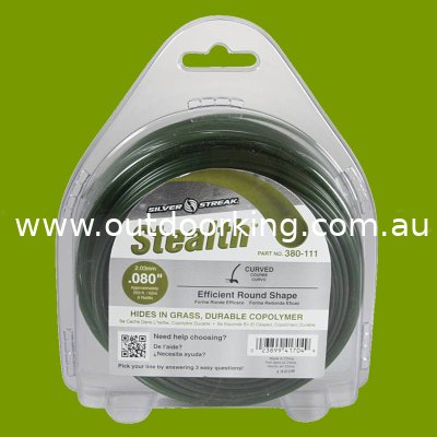 (image for) Silver Streak Stealth Trimmer Line .080" x 1/2 lb. Donut 380-111