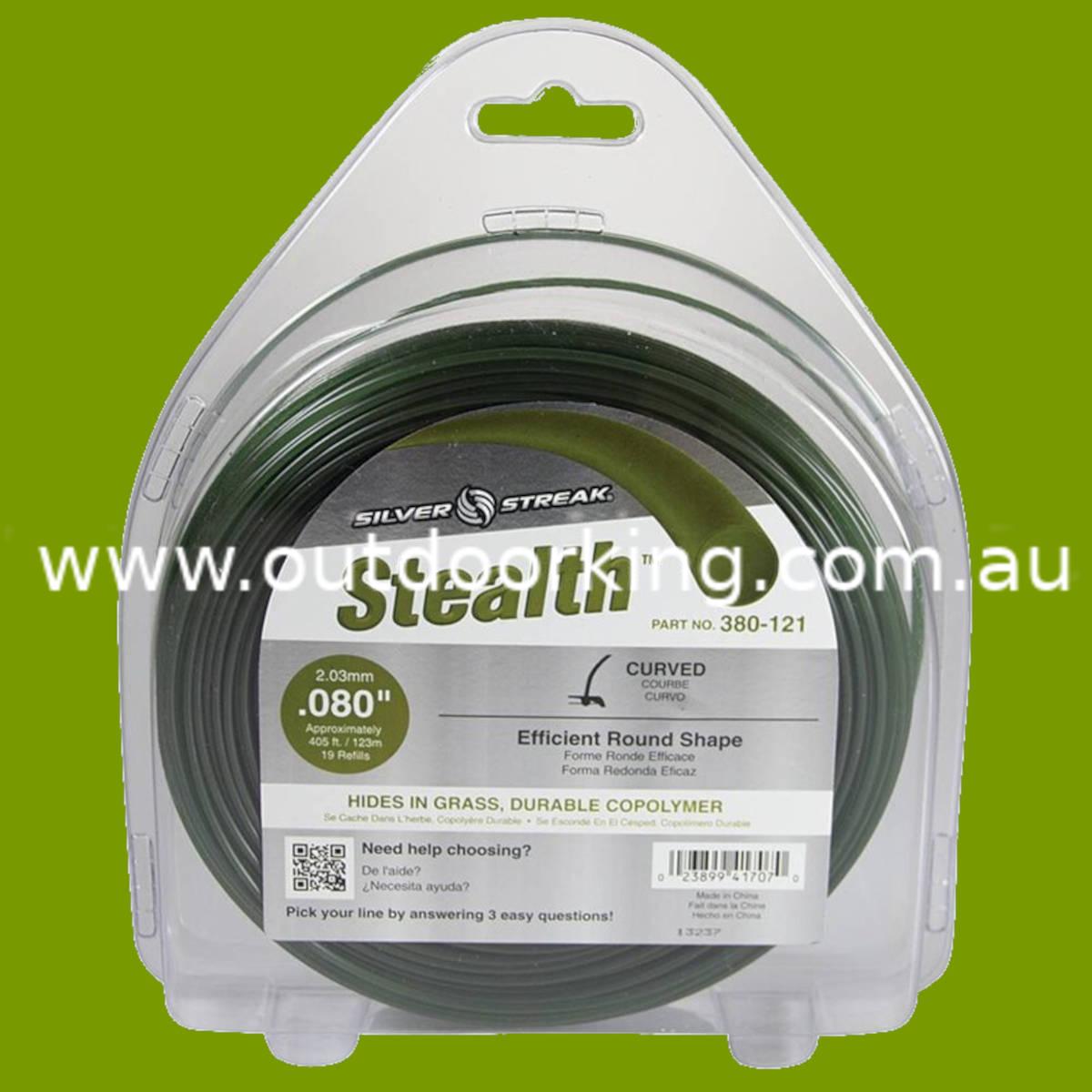 (image for) Silver Streak Stealth Trimmer Line .080" x 1 lb. Donut 380-121