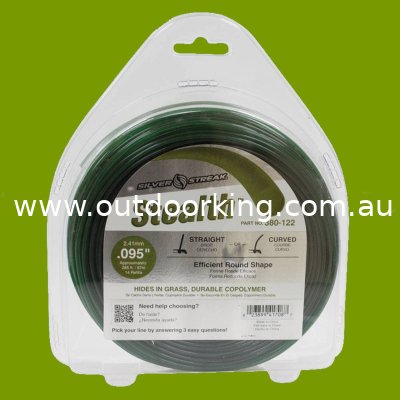 (image for) Silver Streak Stealth Trimmer Line .095" x 1/2 lb. Donut 380-112