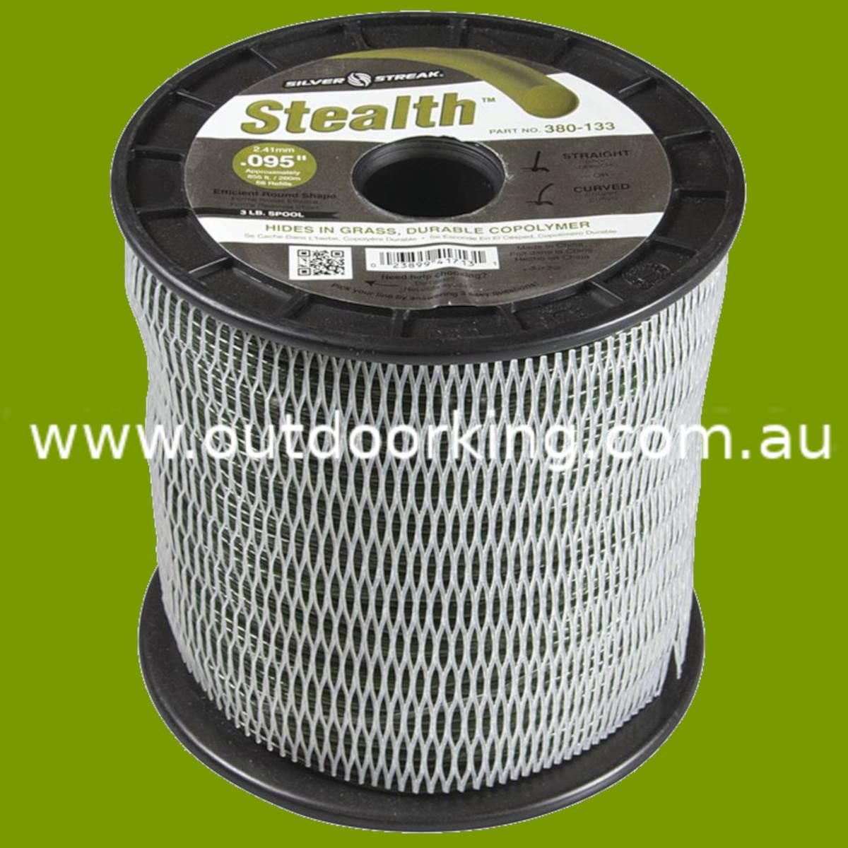 (image for) Silver Streak Stealth Trimmer Line .095" x 3 lb. Spool 380-133