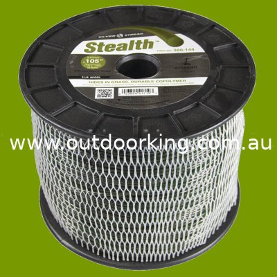 (image for) Silver Streak Stealth Trimmer Line .105" x 5 lb. Spool 380-144