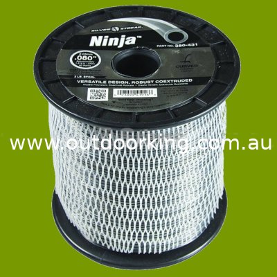 (image for) Silver Streak Ninja Trimmer Line .080" x 3 lb. Spool 380-431