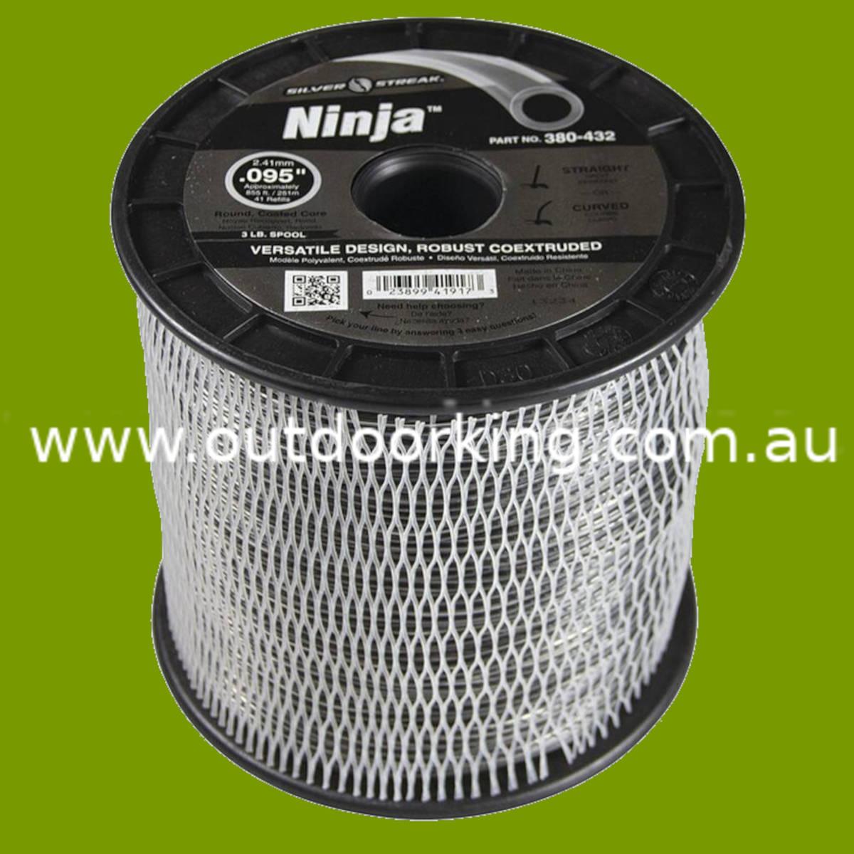 (image for) Silver Streak Ninja Trimmer Line .095" x 3 lb. Spool 380-432