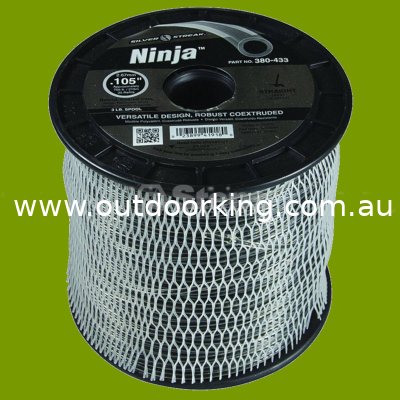 (image for) Silver Streak Ninja Trimmer Line .105" x 3 lb. Spool 380-433