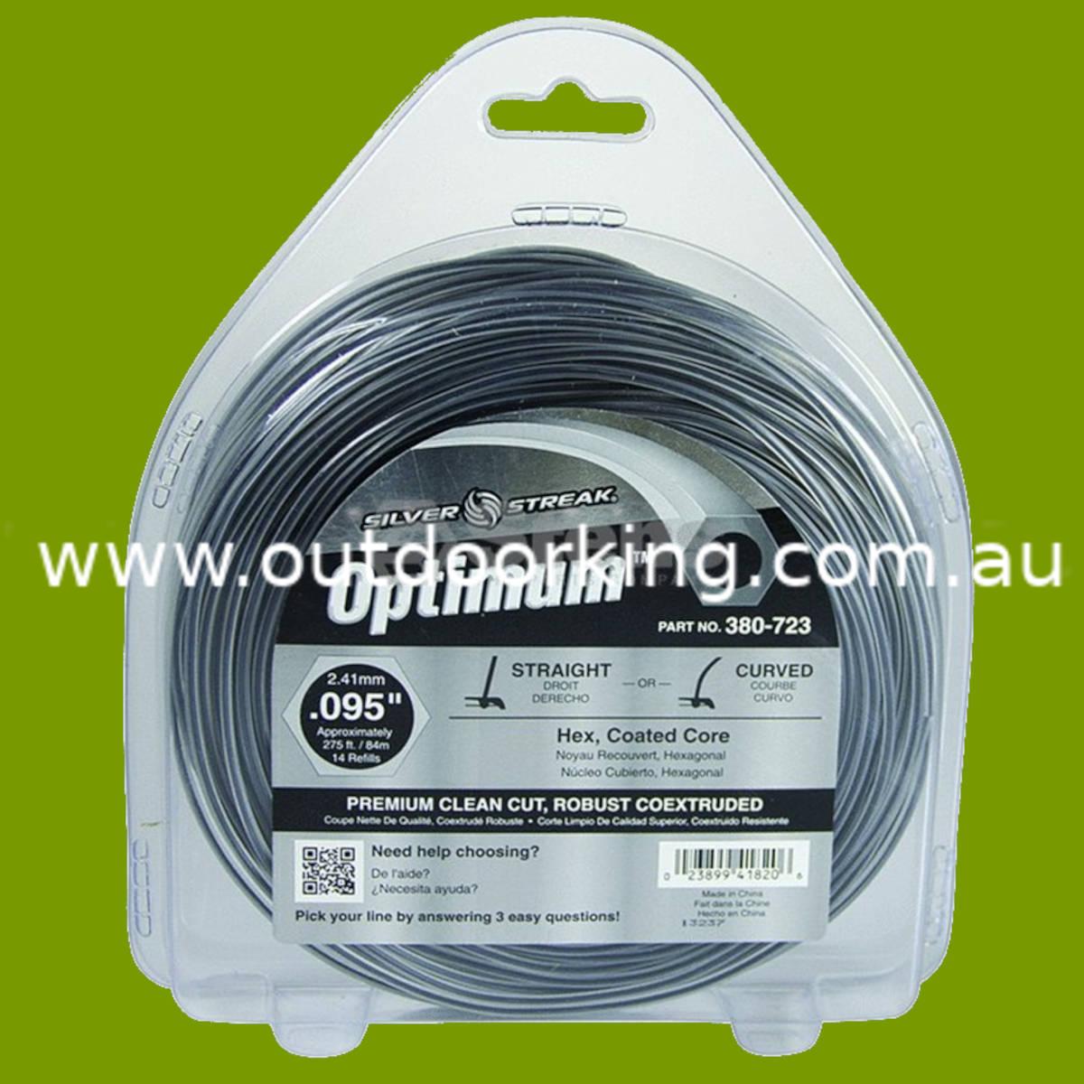 (image for) Silver Streak Optimum Trimmer Line .095" x 1 lb. Donut 380-723