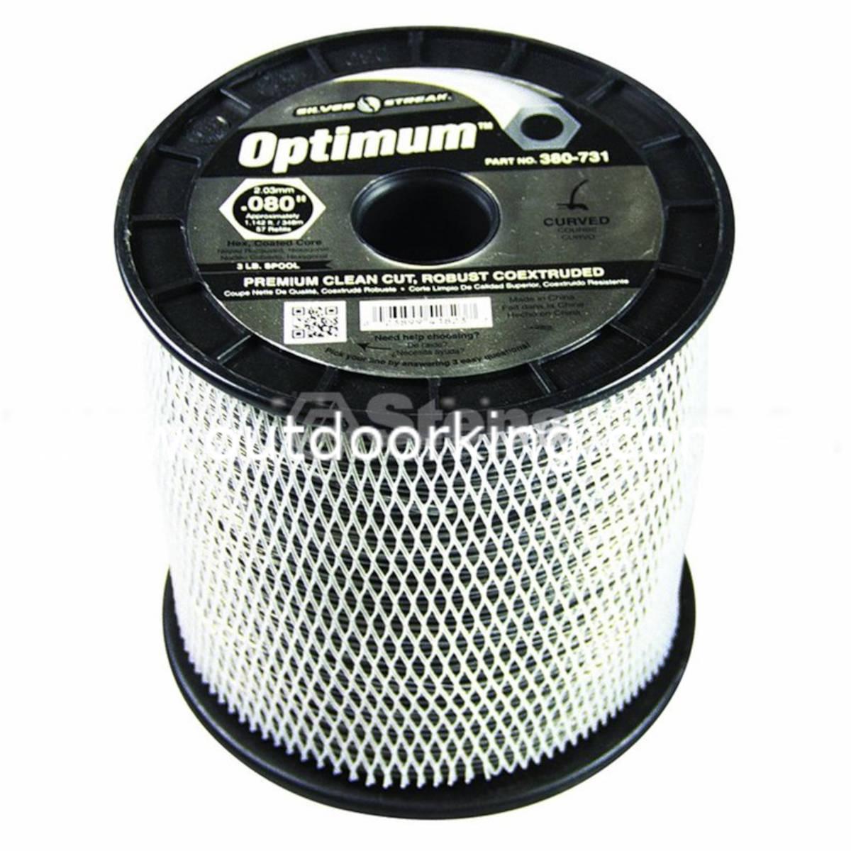 (image for) Silver Streak Optimum Trimmer Line .080" x 3 lb. Spool 380-731