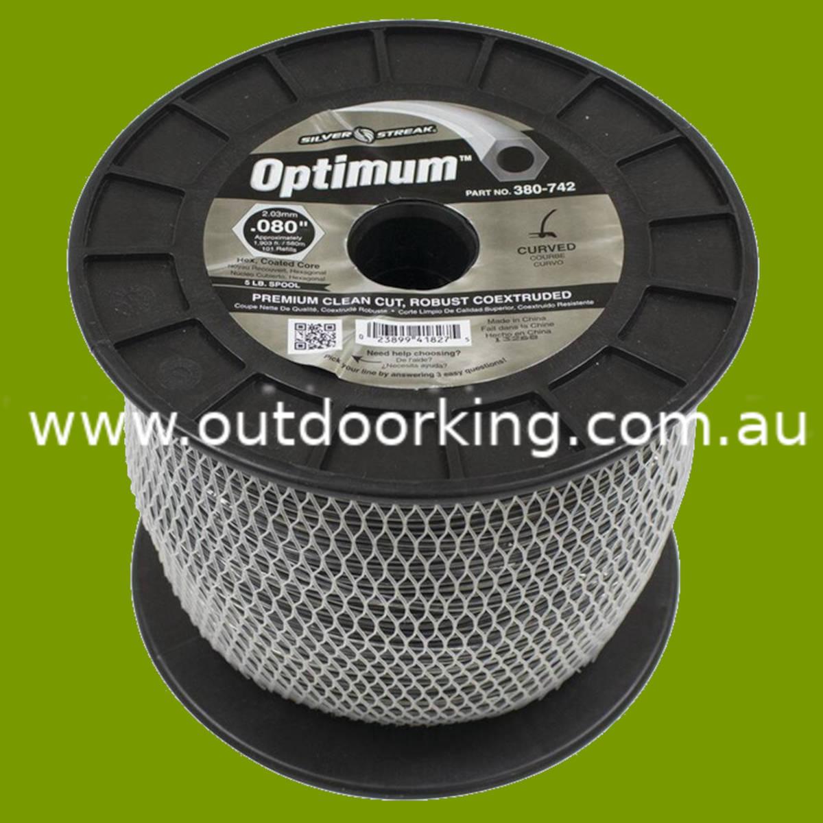 (image for) Silver Streak Optimum Trimmer Line .080" x 5 lb. Spool 380-742