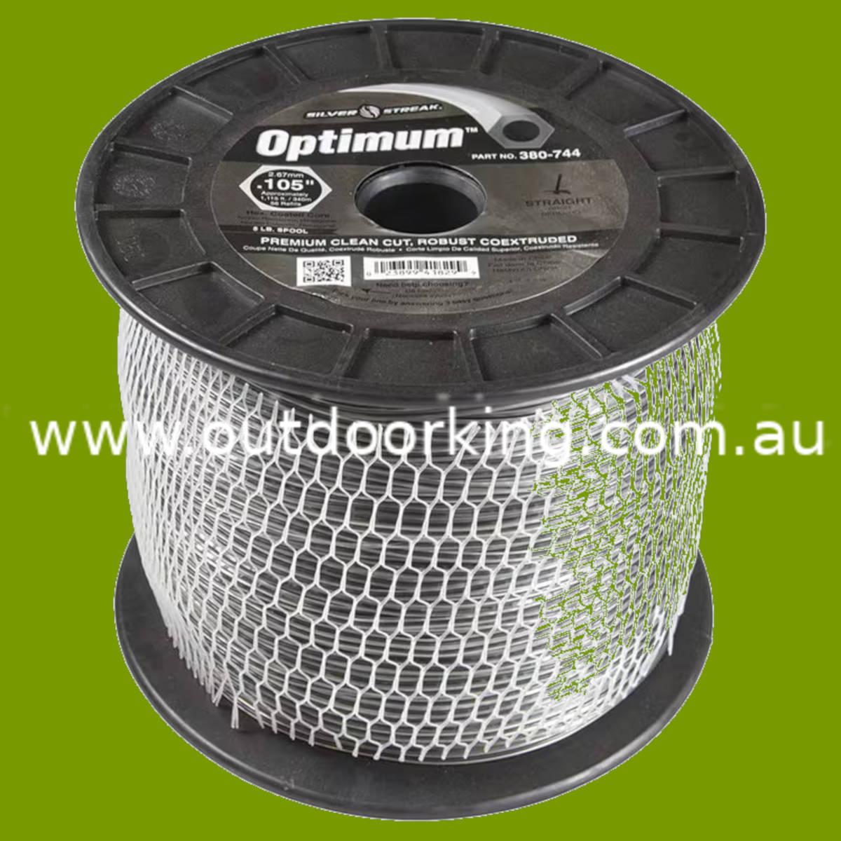 (image for) Silver Streak Optimum Trimmer Line .105" x 5 lb. Spool 380-744