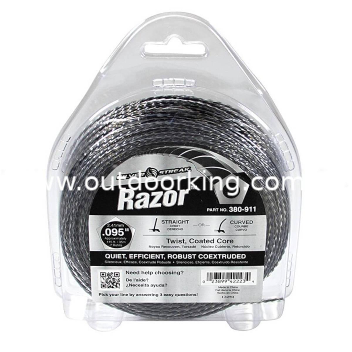 (image for) Silver Streak Razor Trimmer Line .095" x 1/2 lb. Donut 380-911