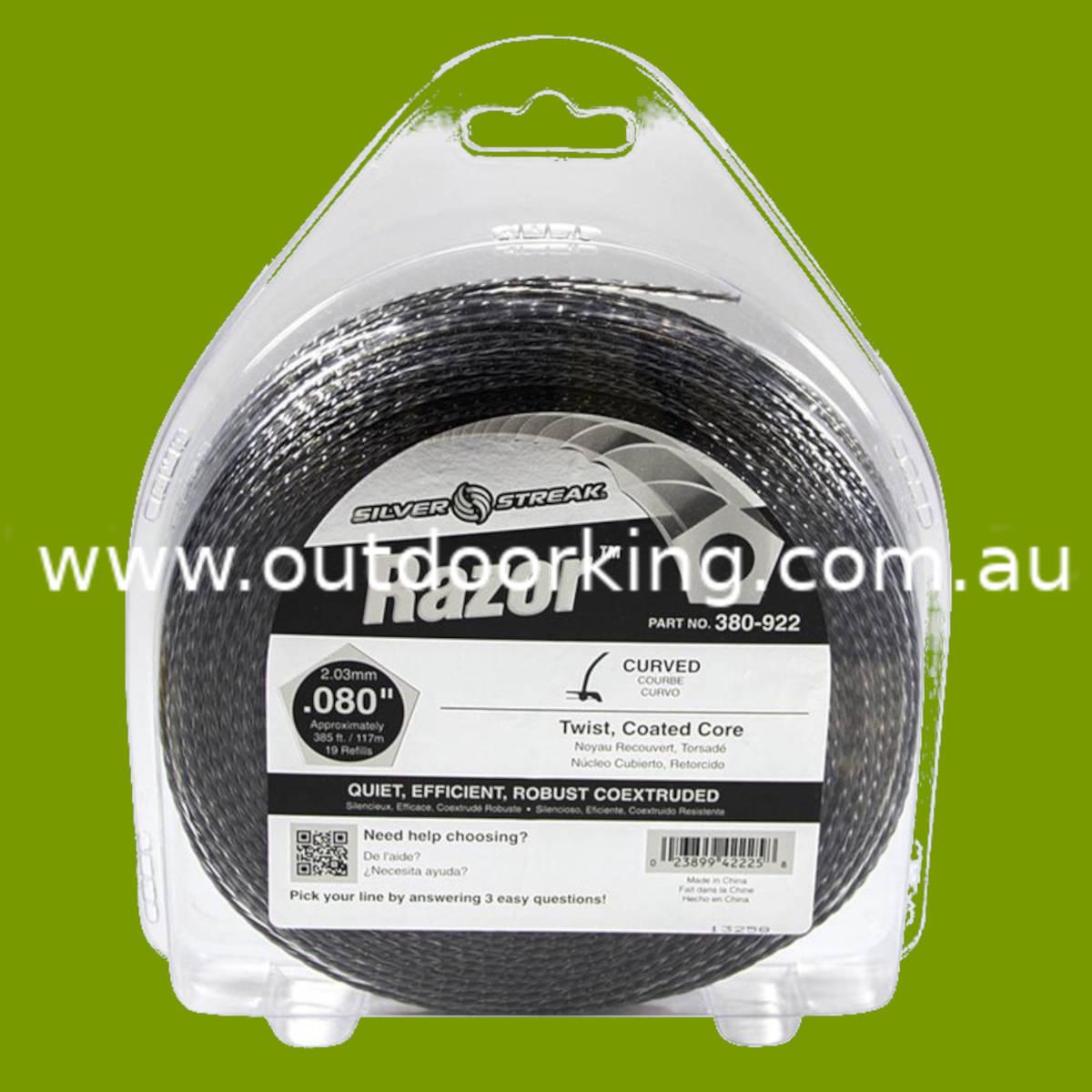 (image for) Silver Streak Razor Trimmer Line .080" x 1 lb. Donut 380-922