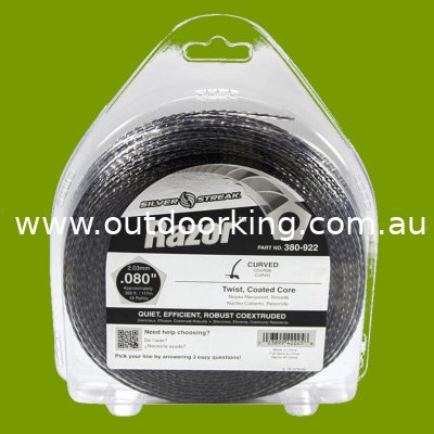 (image for) Silver Streak Razor Trimmer Line .080" x 1 lb. Donut 380-922