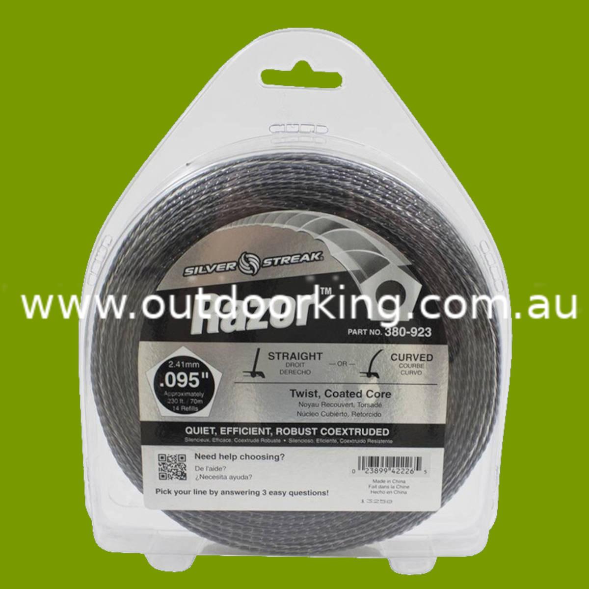 (image for) Silver Streak Razor Trimmer Line .095" x 1 lb. Donut 380-923