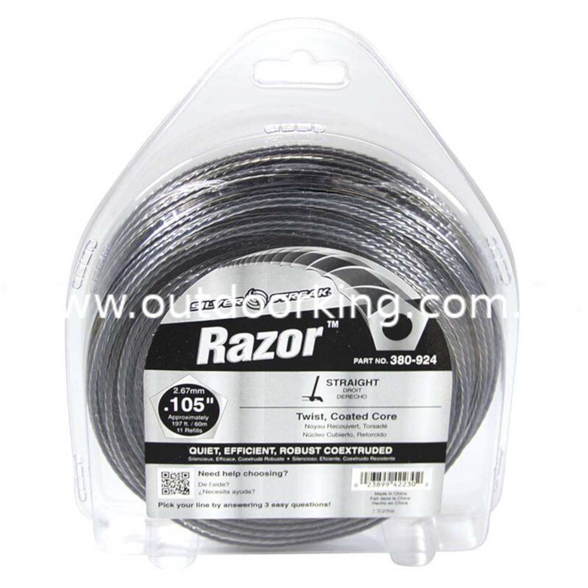 (image for) Silver Streak Razor Trimmer Line .105" x 1 lb. Donut 380-924