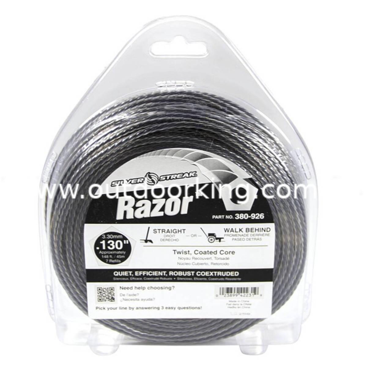 (image for) Silver Streak Razor Trimmer Line .130" x 1 lb. Donut 380-926