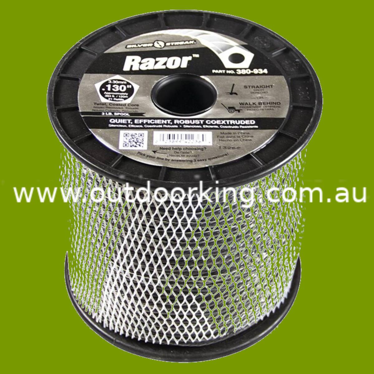 (image for) Silver Streak Razor Trimmer Line .130" x 3 lb. Spool 380-934