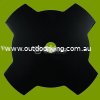 (image for) Steel Brushcutter Blade 10" X 4 Tooth 395-020, STE395-020