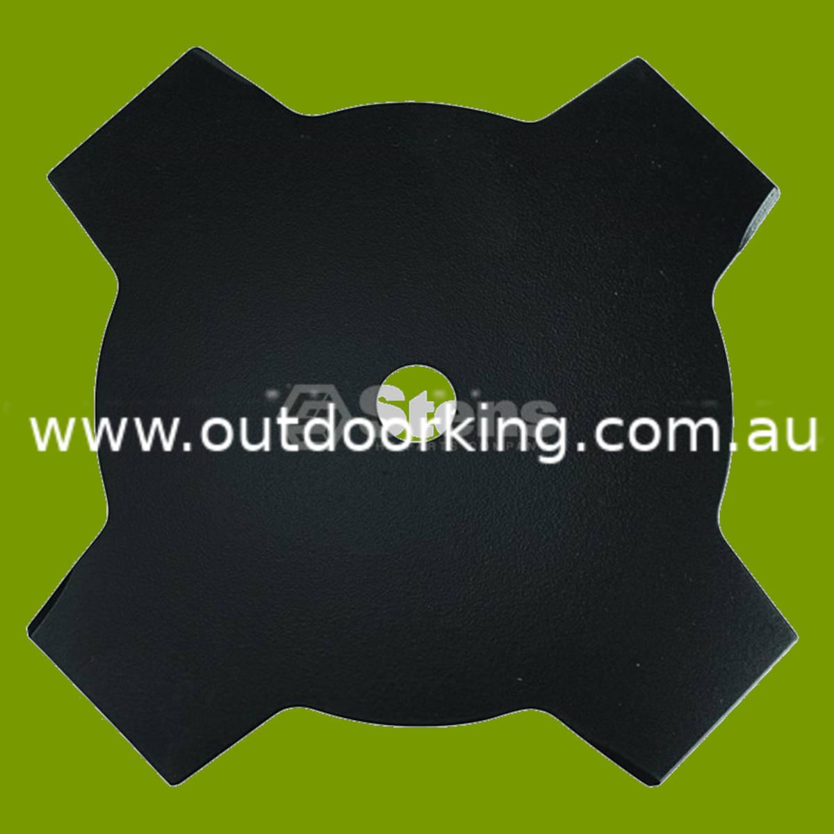 (image for) Steel Brushcutter Blade 9" X 4 Tooth 395-202, STE395-202