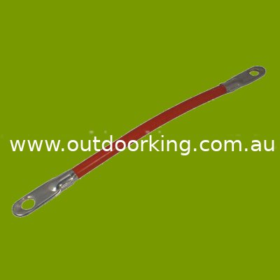 (image for) Universal Battery Cable Assembly Red 8" Length 425-215, STE425-215