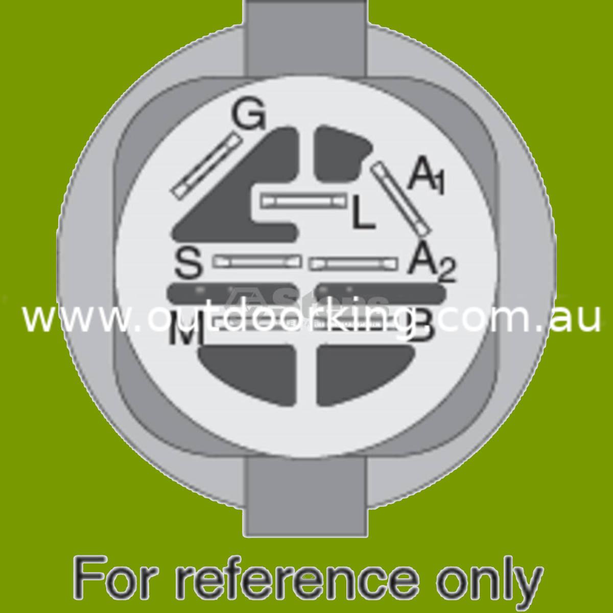 Modal Additional Images for Husqvarna Ignition Switch 532193350, 430-465, STE430-465