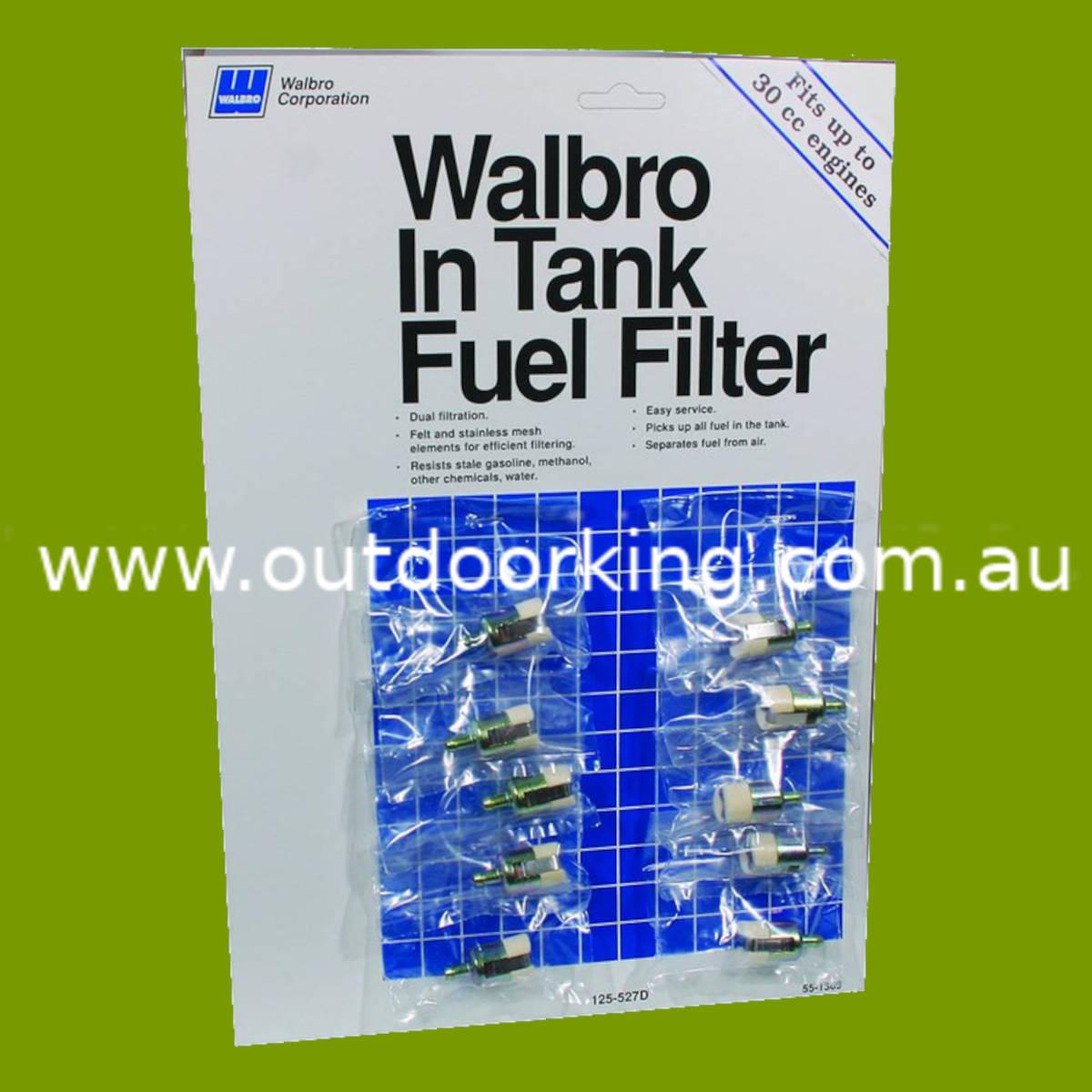 (image for) Walbro OEM Fuel Filter Display 125-527D, 610-125, STE610-125