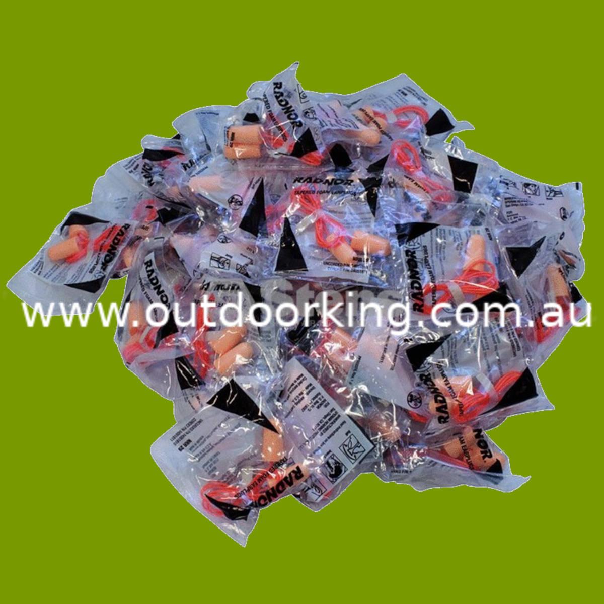 (image for) CORDED POLY EAR PLUGS (PK100), 751-995, STE751-995