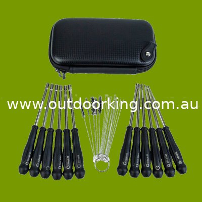 (image for) CARBURETTOR TUNING TOOL SET 12 PCS + CLEANING TOOL INCLUDES PROTECTIVE CARRY CASE TOL8603