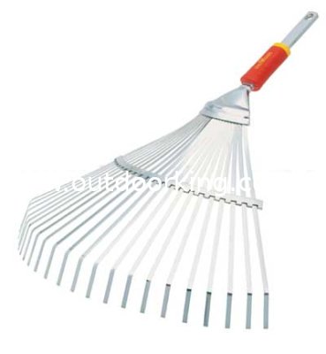 (image for) Wolf Genuine Lawn Rake Steel Body Flat tines Multichange UE-M