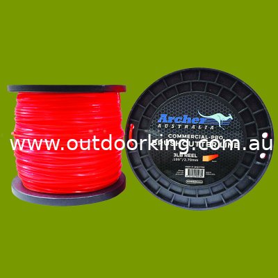 (image for) Archer Commercial-Pro Square Nylon Line - 2.70mm/.105" - 3lb Reel UKQ27P30