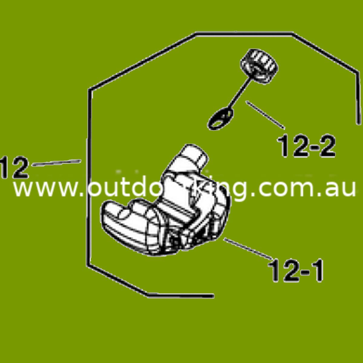 (image for) Yardking Genuine Fuel Tank Assembly VB00766A