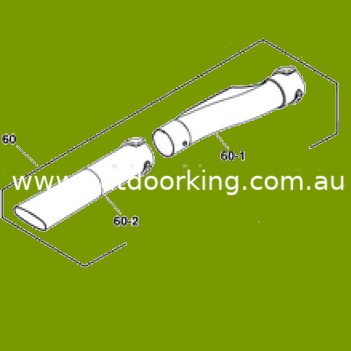 (image for) Yardking Genuine Blower Outlet Tube VB01119A