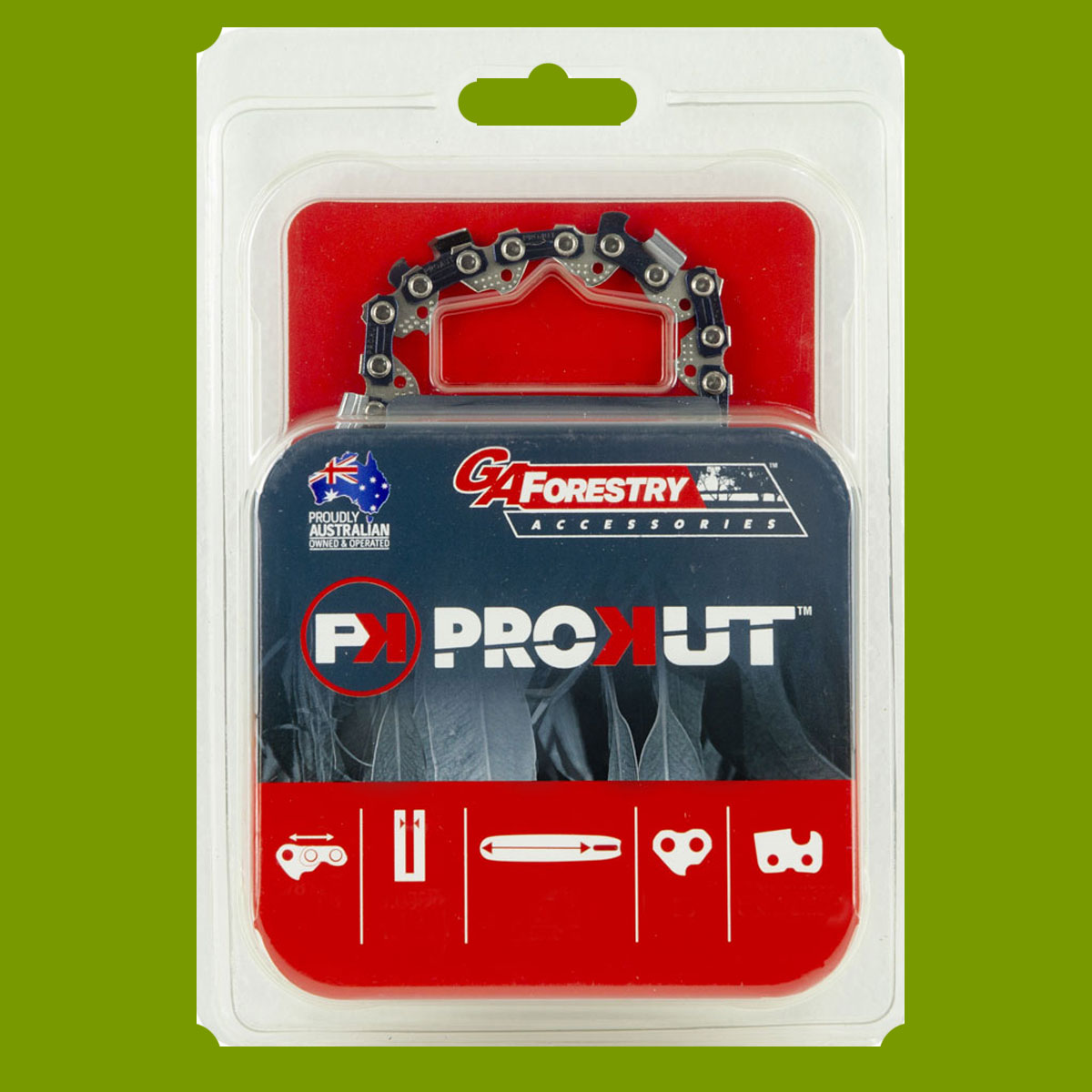 (image for) Prokut Chainsaw Loop Chain and Joiners