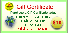 (image for) Gift Certificate $ 10.00