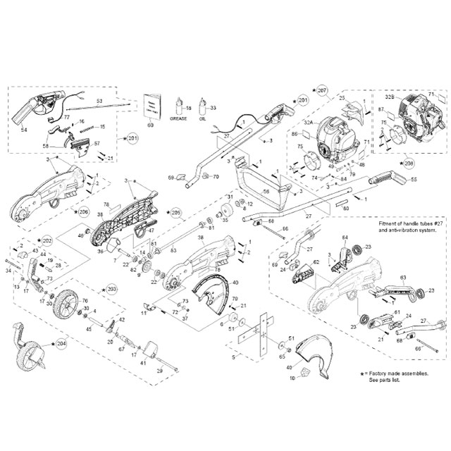 Atom 560-580 Parts Diagram